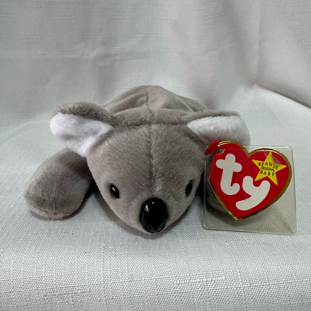 TY Gray Koala Beanie Baby Plush